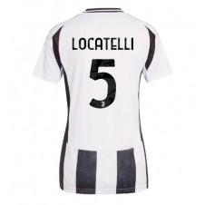 Juventus Manuel Locatelli #5 Hjemmedrakt Kvinner 2024-25 Kortermet